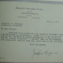 Letter from Josephine Boggins to H.G. Swanson