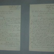 Page 128 of the Laughlin Portrait Committee Correspondence Scrapbook