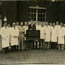 George A. Still Memorial Building staff group photo 1950