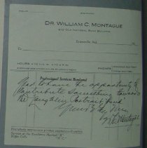 Letter from William C. Montague