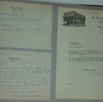 Page 151 of the Laughlin Portrait Committee Correspondence Scrapbook