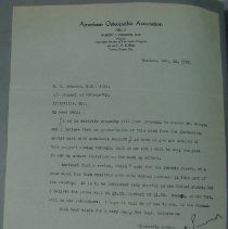 Letter from Hubert J. Pocock to H.G. Swanson