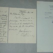 Page 159 of the Laughlin Portrait Committee Correspondence Scrapbook