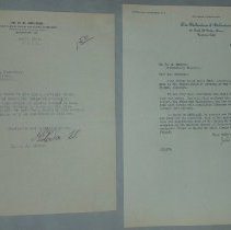 Page 167 of the Laughlin Portrait Committee Correspondence Scrapbook