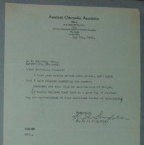 Letter from R.H. Singleton to H.G. Swanson