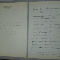 Page 194 of the Laughlin Portrait Committee Correspondence Scrapbook