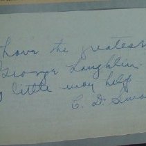 Letter from C.D. Swope
