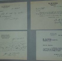 Page 200 of the Laughlin Portrait Committee Correspondence Scrapbook