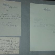 Page 211 of the Laughlin Portrait Committee Correspondence Scrapbook