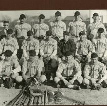 KCOS baseball team group photograph 1937