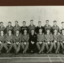 KCOS basketball team photograph 1934-1935