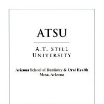 Arizona School of Dentistry & Oral Health Commencement Program 2011