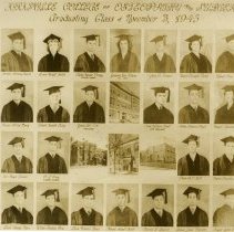 KCOS Class of 1945 graduation composite photo