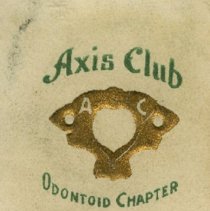 Axis Club Odontoid Chapter emblem 1904