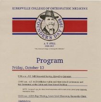 KCOM Founder's Day program 1989