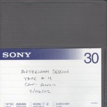 Afternoon Session Tape # 4