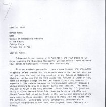 Letter from Viola M. Frymann to Donald Krpan