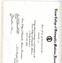 Page 57 of the Irvin M. Korr Scrapbook