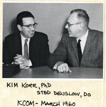 Irvin "Kim" Korr and John Stedman Denslow