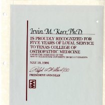 Page 67 of the Irvin M. Korr Scrapbook