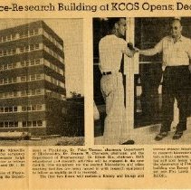 New Basic Science-Research Building at KCOS Opens