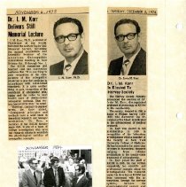 Page 22 of the Irvin M. Korr Scrapbook