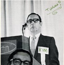 Irvin Korr Giving Andrew Taylor Still Memorial Lecture