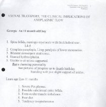 Axonal Transport, The Clinical Implications of Axoplasmic Flow