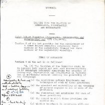 Letter to Mr. J.F. Benes from K.R. Davey