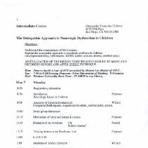 The Osteopathic Approach to Neurologic Dysfunction in Children