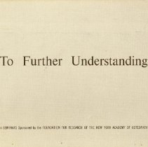 To Further Understanding