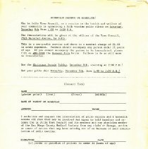 Notice for the La Jolla Polio Vaccine Clinic