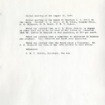 KCOM Board of Trustees Meeting Minutes