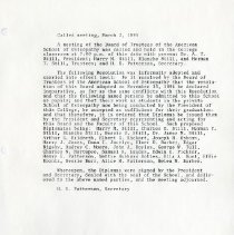 KCOM Board of Trustees Meeting Minutes