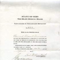 Certificate of Preliminary Education