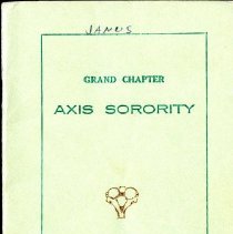 Grand Chapter Axis Sorority Ritual and Installation