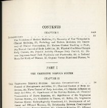 Table of Contents First page