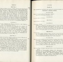 Table of Contents second page