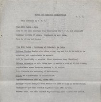 Notes for Clinical Applications