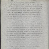 Speech delivered by Magoun to the California Cranial Academy Seminar