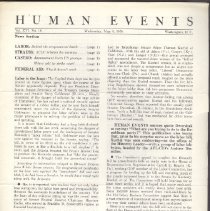 Washington Human Events newsletter