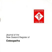 Journal of the New Zealand Register of Osteopaths Vol. 5