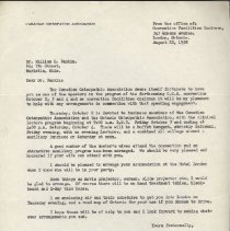 Correspondence from Douglas F. Lauder to William C. Rankin