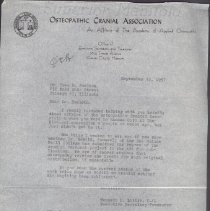 Correspondence from Kenneth E. Little to True B. Eveleth