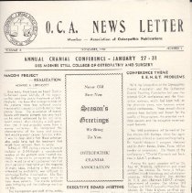 O.C.A. News Letter vol II no 2