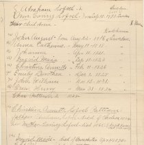 Patterson Family Genealogy