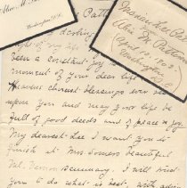 Letter to Marian Lee Patterson from Alice Patterson