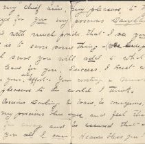 Letter to Marian Lee Patterson from Alice Patterson
