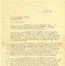 Letter to Alice Patterson Shibley from H. L. Chiles