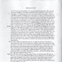 Excerpts from Alice Patterson Shibley Diary